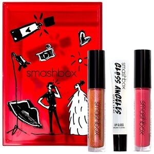 SMASHBOX LIMITED EDITION GLOSS ANGELS TRIO SET (NEW WITH TAGS)